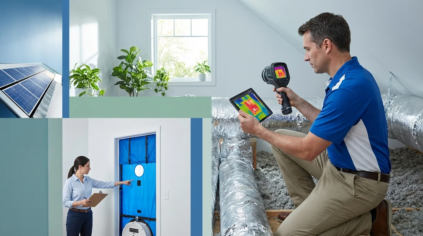 Ductwork Inspection Energy Audit