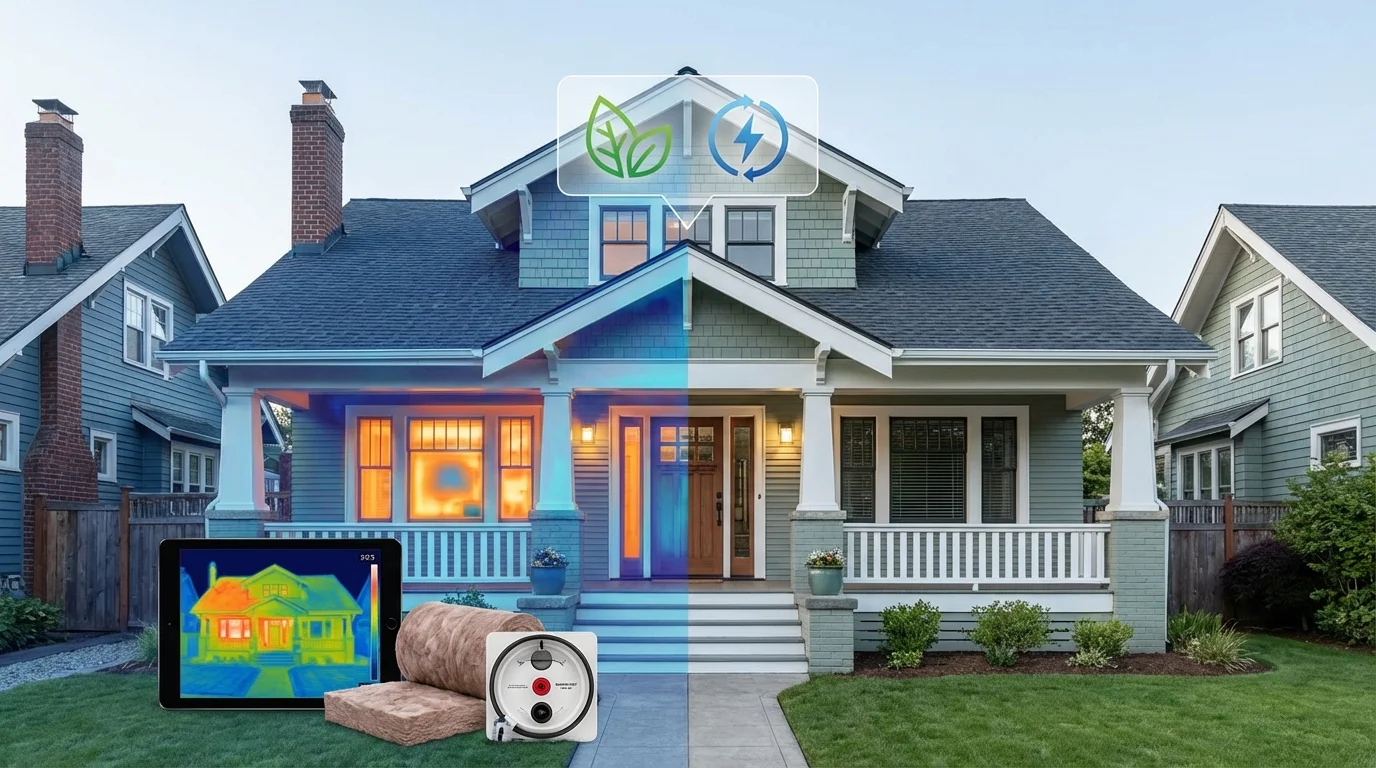 Energy Audit Old Home Pre-1970