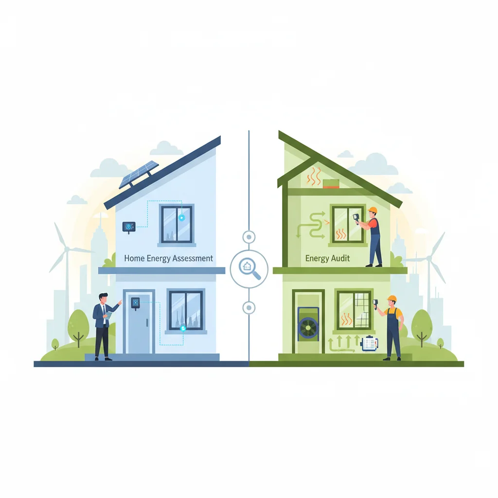 Home Energy Assessment Vs Audit