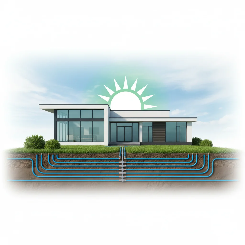 Horizontal Loop Geothermal System