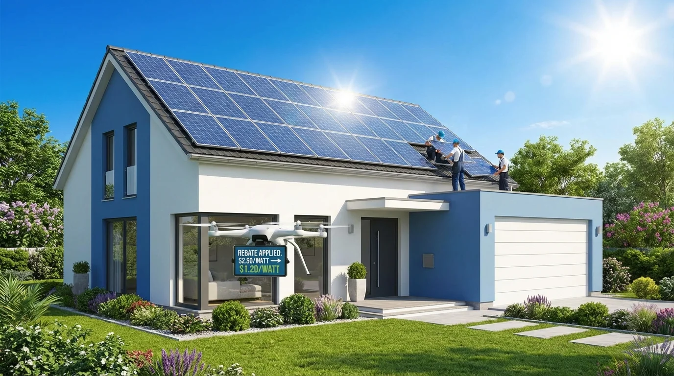 Solar Panel Cost Per Watt After Rebates