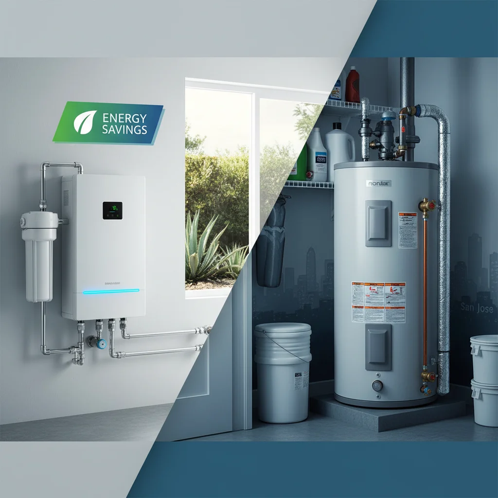 Tankless Vs Tank Water Heater San Jose